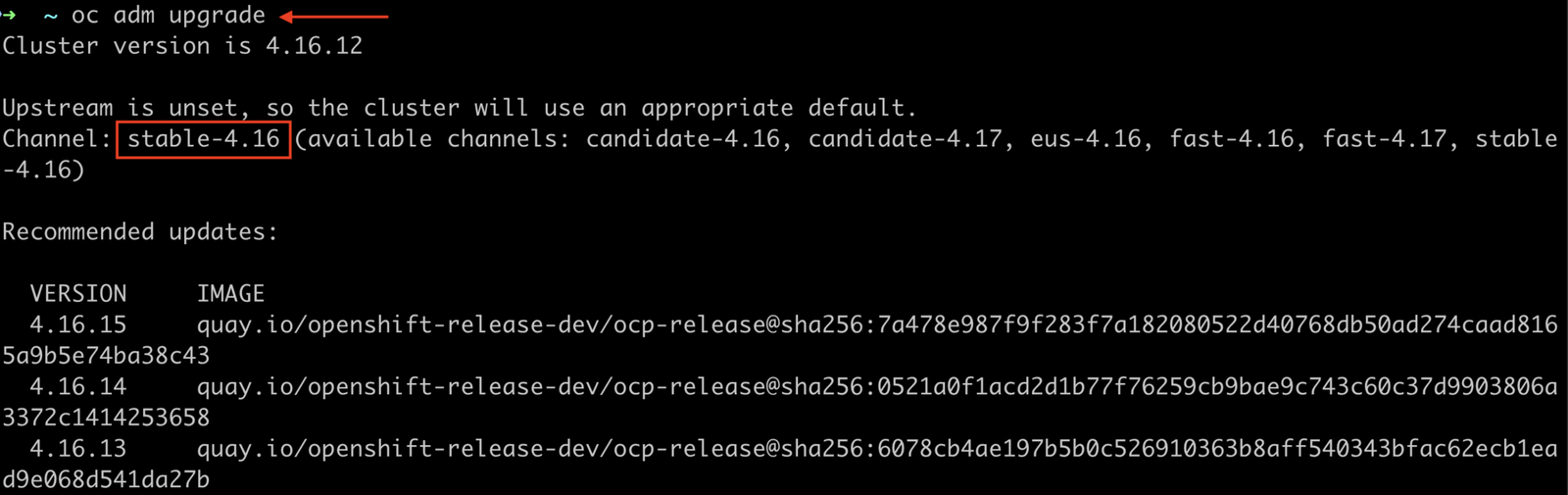 Red Hat OpenShift – Updating a cluster using the Web Console and CLI ...