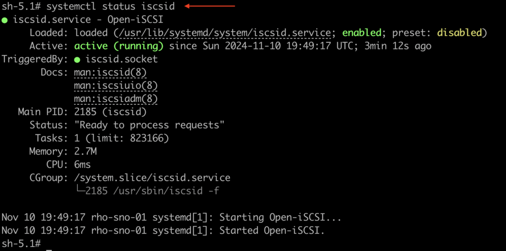 Red Hat OpenShift – Configuring iSCSI as a persistent storage - vMattroman